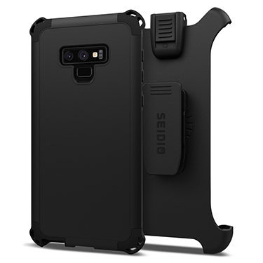 Dilex Combo for Samsung Galaxy Note 9 (Black/Black)